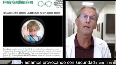DR. SCOTT JENSEN - SENADOR ESTATAL DE MINESSOTTA - HAY UNA RELACIÓN DIRECTA ENTRE VAKUNAS Y MUERTE