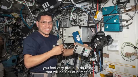 NASA Astronaut Frank Rubio: A Year of Science in Space;///Maeed123
