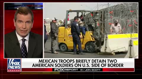 Mexican troops detain American soldiers at gunpoint on U.S. side of border