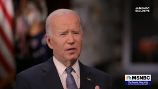 MSNBC Host to Biden: I'm Scared Republicans Will Win In November