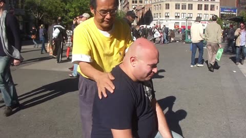 Luodong Massages Chubby Bald White Man