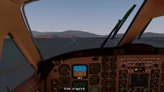 Xplane 11.55 Beechcraft KingAir 350 ILS landing New Mexico