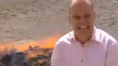 BBC Reporter gets effected by drugs live on tv