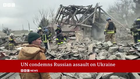 Un condemns Russia's renewed mass bombing campaign in Ukraine News