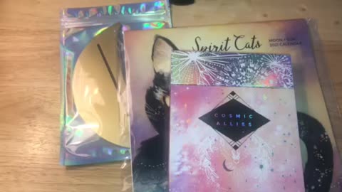 Spirit Cats 2021 Calendar and Cosmic Allies Altar Cards