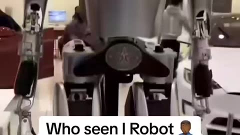 WHO SEEN I ROBOT? TELSA ROBOTS COMING NEAR U IN 2024