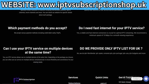 Top IPTV SUBSCRIPTION Xtream code, M3u URL | Buy you subscription now