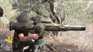 Hezbollah publishes videos of attacks on Israeli border facilities.