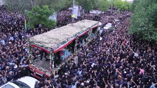 Irán comenzó este martes las ceremonias funerarias por el presidente Ebrahim Raisí
