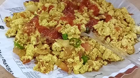 Paneer Bhurji (Punjabi style Recipe