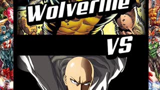 WOLVERINE Vs. ONE PUNCH MAN - Comic Book Battles: Who Would Win In A Fight?