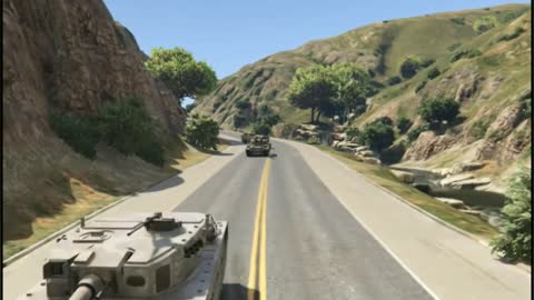 Ukraine vs Russia War _ Russian Tanks Attack On Ukrainian Tanks _ GTA 5