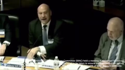 CBDCs | "FDIC Bail Ins - Should I Be Concerned About My Bank." - The FDIC’s Systemic Resolution Advisory Committee (SRAC) - November 2022