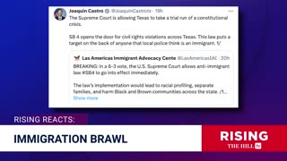 SCOTUS Refuses to Halt Texas ImmigrationLaw, DEPORTATIONS Now Allowed Under SB