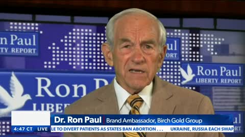 "Immoral system": Dr. Ron Paul calls out the central banking system