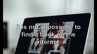 It is not impossible to find a book on the internet.