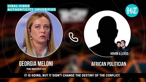 Italian PM Meloni Admits “Ukraine Fatigue” to Russian Prank Callers: “We Need a Way Out”