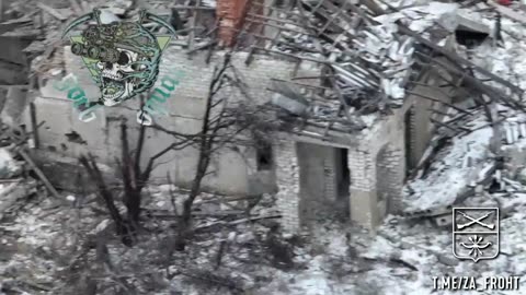 FPV drones flying into an AFU ammunition depot near Belogorovka.