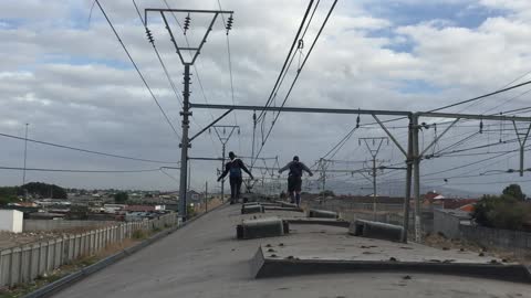 Precarious Train Ride