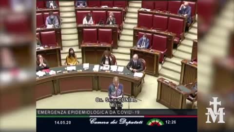BREAKING: Bill Gates Exposed in Italian Parliament for crimes against humanity. Called a global criminal.