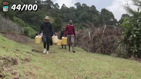 Mr. Beast Build 100 wells in Africa 🌍
