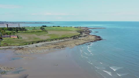 Donabate Beach, Co Dublin, Ireland