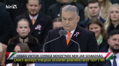 Viktor Orbán: "Unequivocal no for war"