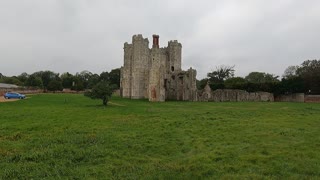 Tichfield Abbey ruins GoPro
