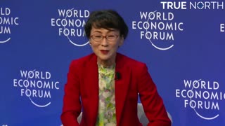 WEF Speaker Asks DUMB Question To Audience