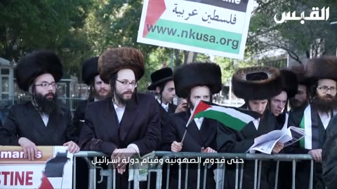 Pro-Palestinian Orthodox Jewish Individuals Speak Out against Israeli Attacks on Gaza