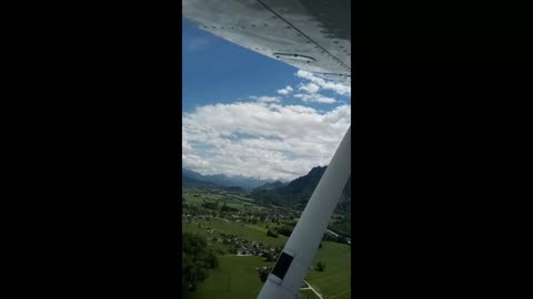 Salzburg Airport Approach