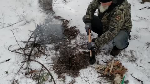 Timelaps Review Cold Steel Spetznaz Shovel 2 of 3