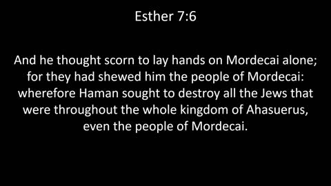 KJV Bible Esther Chapter 7