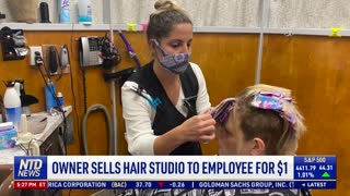 Owner Sells Hair Studio to Employee for $1