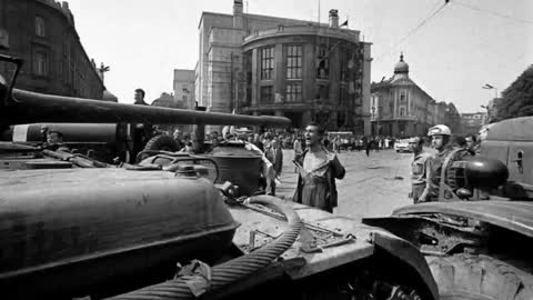 Warsaw Pact invasion of Czechoslovakia in August 1968.