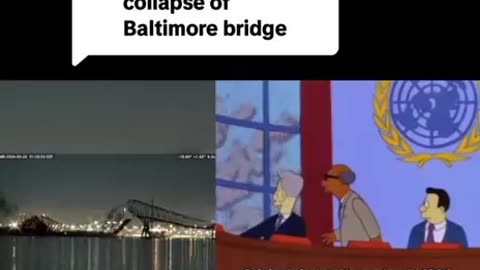 🤯 The Simpson's Predicted Baltimore Bridge Collapse