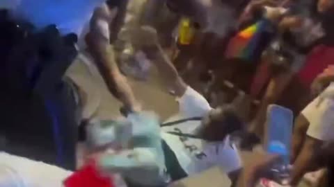🚨#WATCH: As chaos and massive fights and brawls unleashed during the Philadelphia Pride celebration