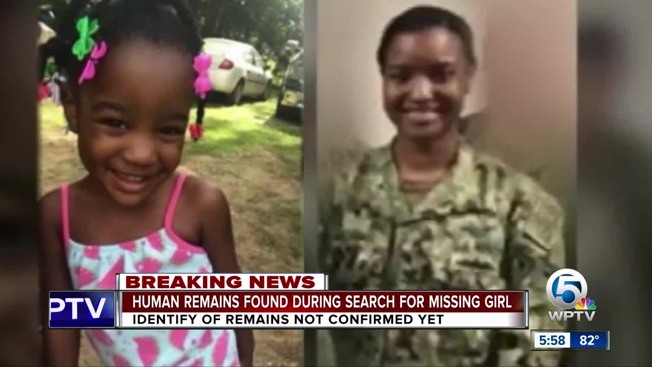 Human remains found during search for missing girl; mother arrested
