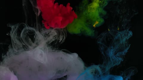 background - a mixture of different colored smokes 🔥 4K 🔥