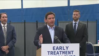 Governor Ron DeSantis Announces Monoclonal Antibody Site in West Palm Beach