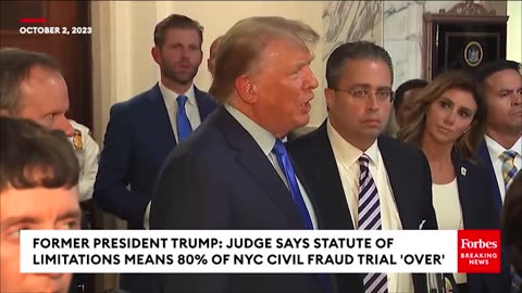 BREAKING NEWS: Shock End To Day One Of Trump trial