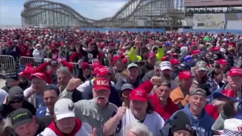Trump Rally at the Boardwalk, Wildwood, NJ