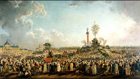 7 maggio 1794: Il Culto dell'Essere Supremo massonico.Il Culto era stato ideato quasi esclusivamente da Robespierre.Robespierre ordinò una celebrazione nazionale conosciuta come la Festa dell'Essere Supremo.DOCUMENTARIO STORICO