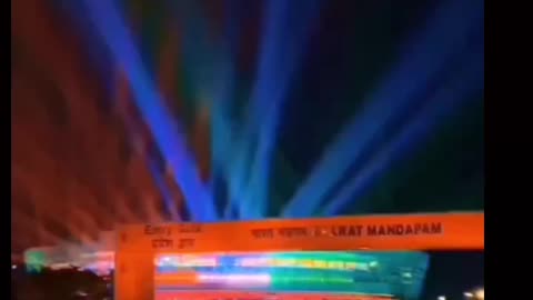 Viral pragati maidan live video another's side g20