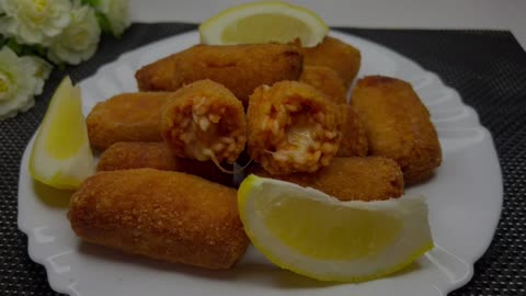 croquettes You will love rice, after knowing this way to cook it, #croquettes #recipe #delicious