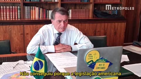 Bolsonaro manda recado para Alexandre de Morais