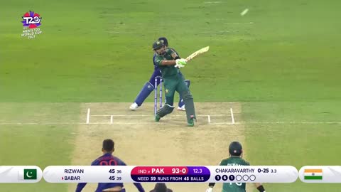 India vs Pakistan 16th Match ICC T20 World Cup 2021 Highlights