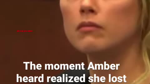 The moment Amber heard realized she LOST the case to JONNY DEPP