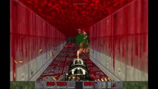 Brutal Doom - The Shores of Hell - Ultra Violence - Halls of the Damned (E2M6) - 100% completion