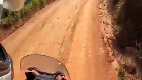 motorcycle ride in the mountains